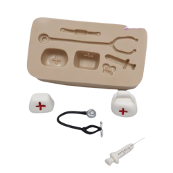 Molde de Silicone Profissões - Saúde - Cód 727