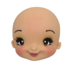 Molde de Silicone Rostinho Estilo Infantil G - Cód 750