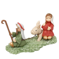 Molde de Silicone Sagrada Familia - Maria no Burrinho P - Cód 746