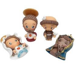 Molde de Silicone Santinhos da Selminha