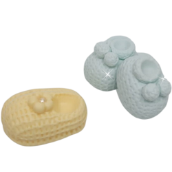 Molde de Silicone Sapatinhos de Bebê