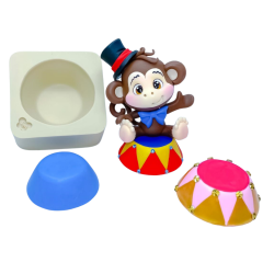 Molde de Silicone Trapézio Circense
