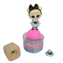Molde de Silicone Vestidinho LOU Mini - Cód 376-B