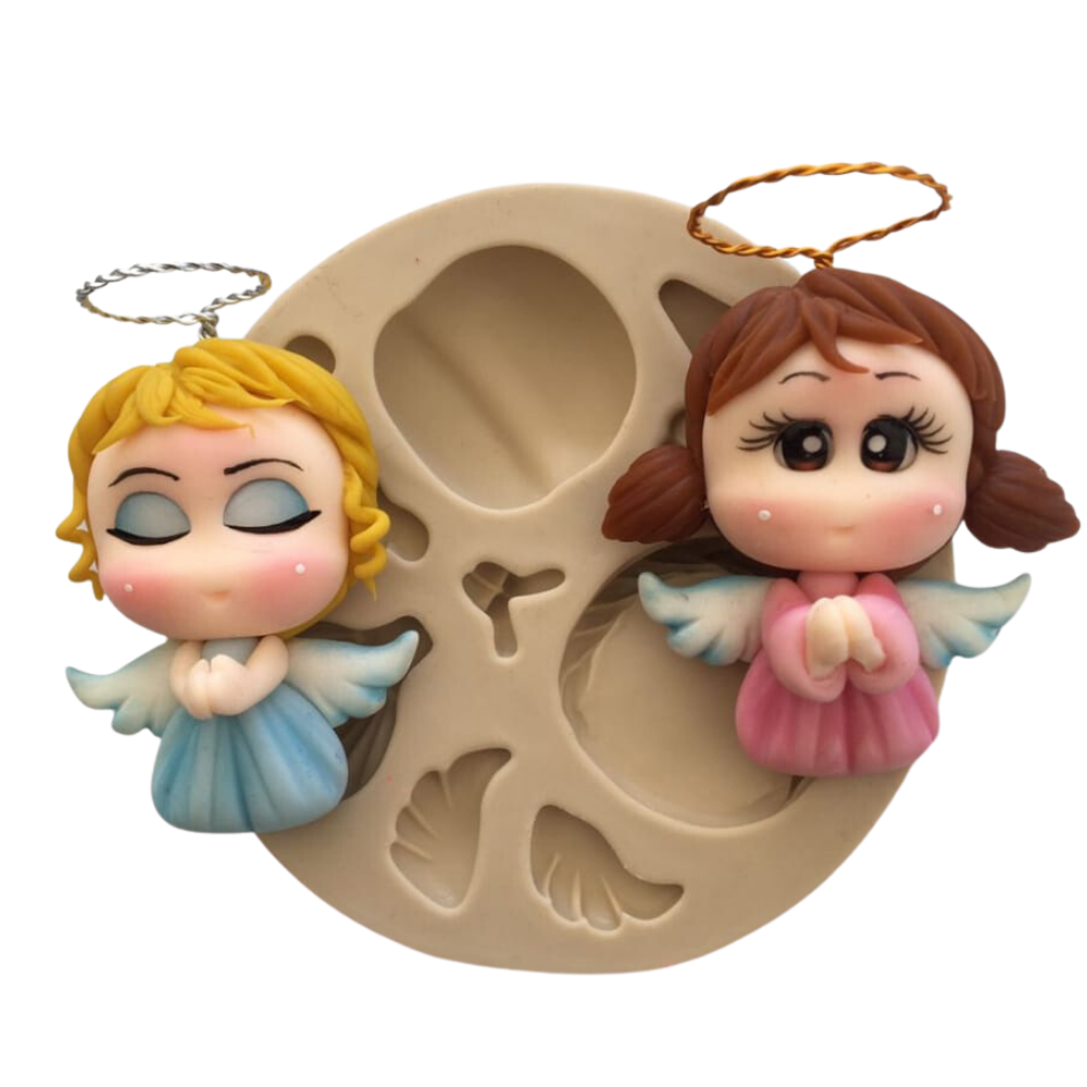Molde de Silicone Anjinho - Cód 1352