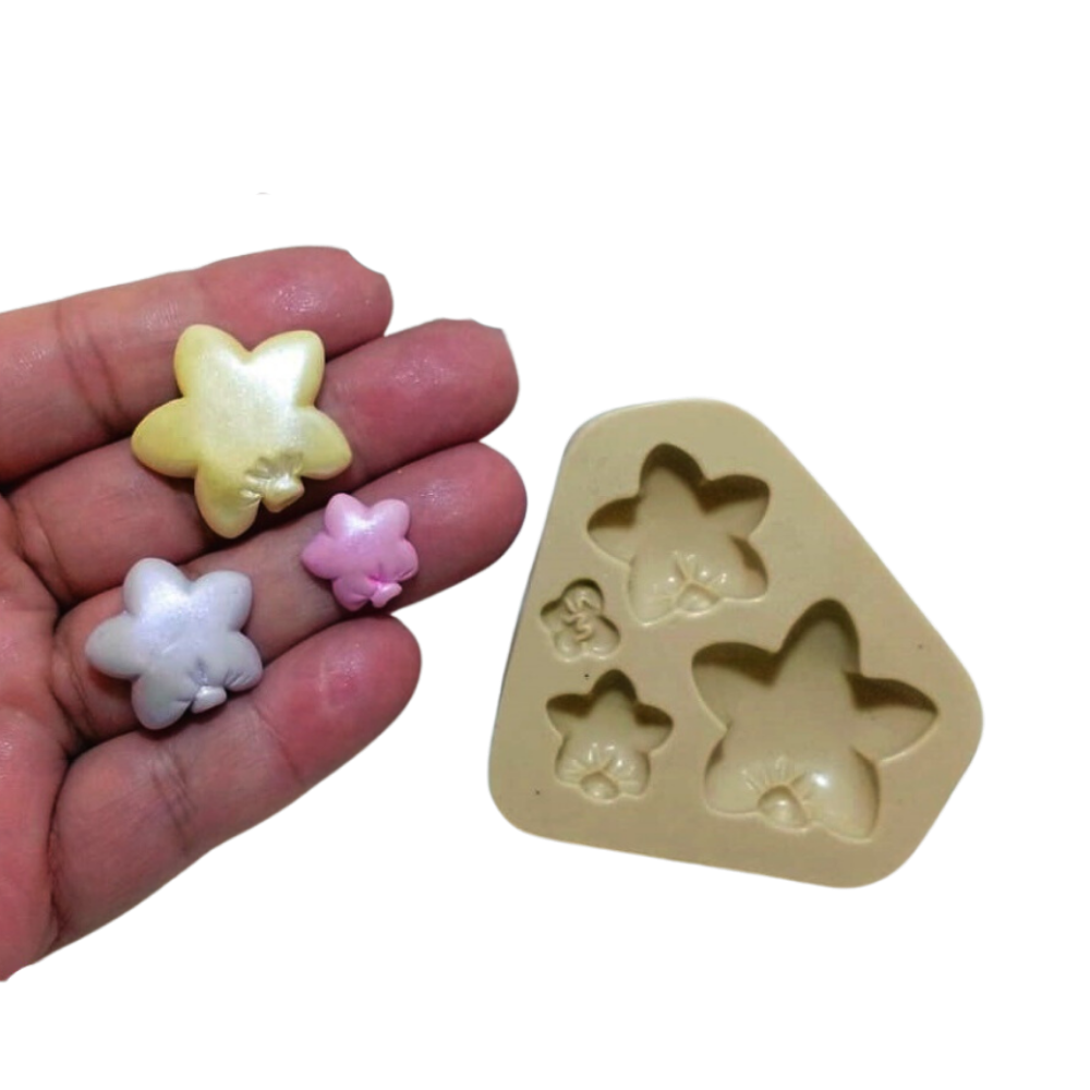 Molde de Silicone Balões Divertidos Estrela