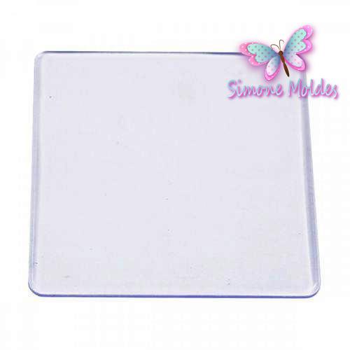 BASE ACRILICA QUADRADA LISA 5X5