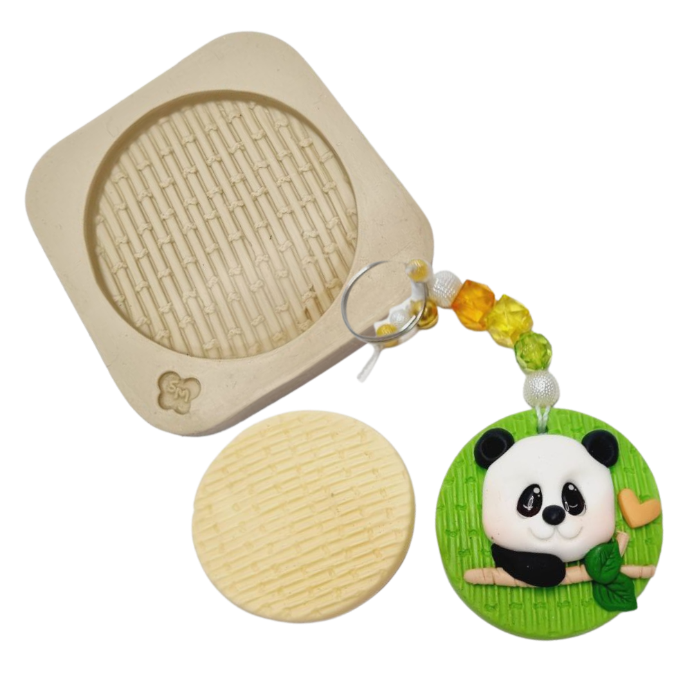 Molde de Silicone Base Bambu Paixão - Cód 1233