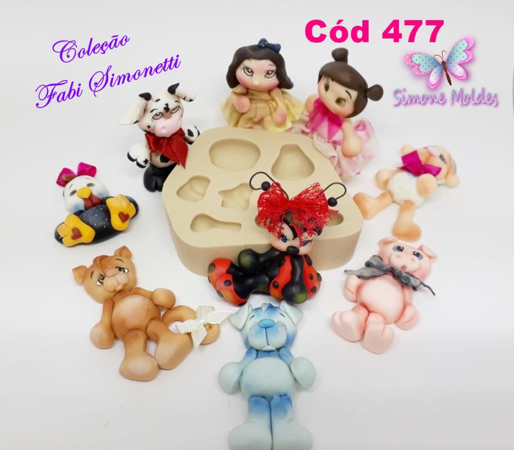 Molde de Silicone Bolofa - Cód 477
