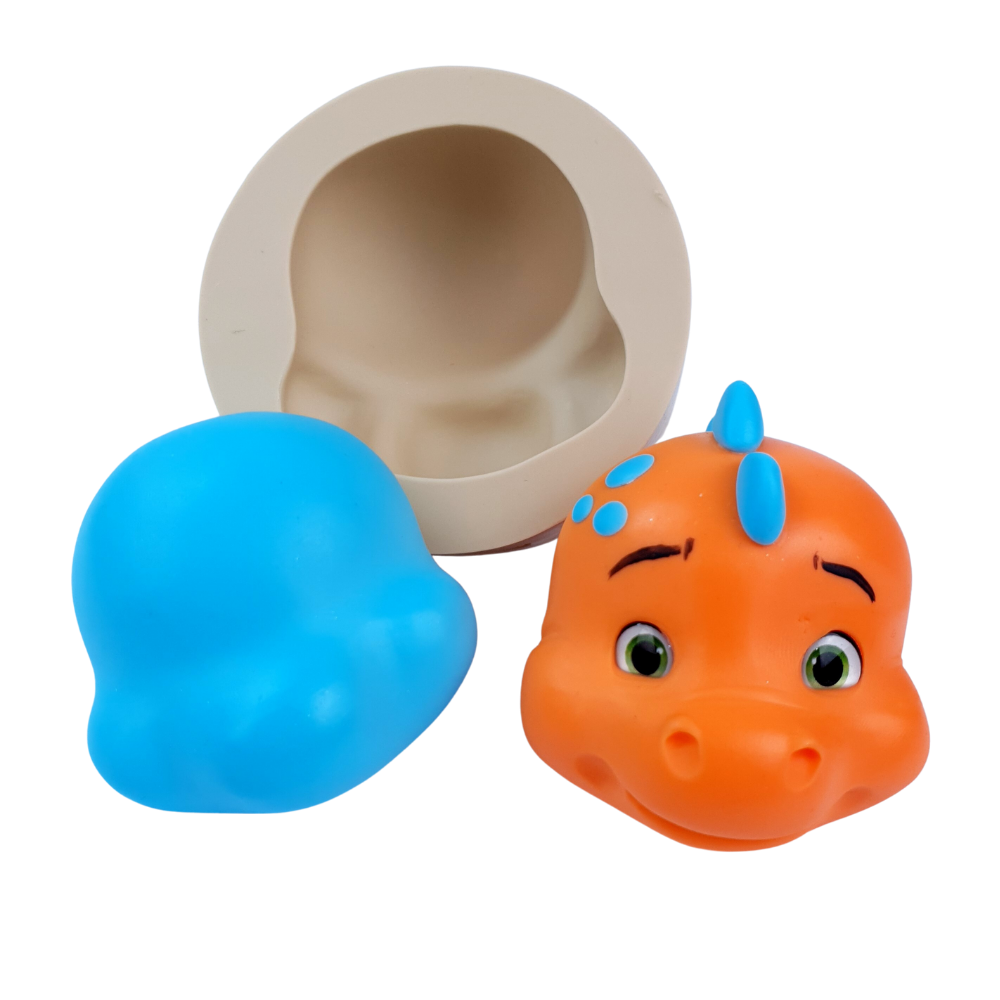 Molde de Silicone Cabeça de bichinhos com Fuça  EXG - Cód 952