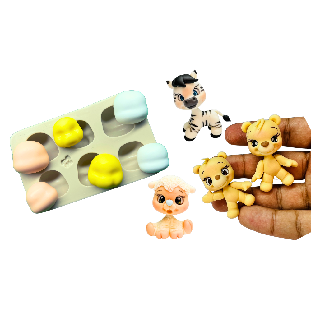 Molde de Silicone Cabeça iti Malia Mini - Cód 1301