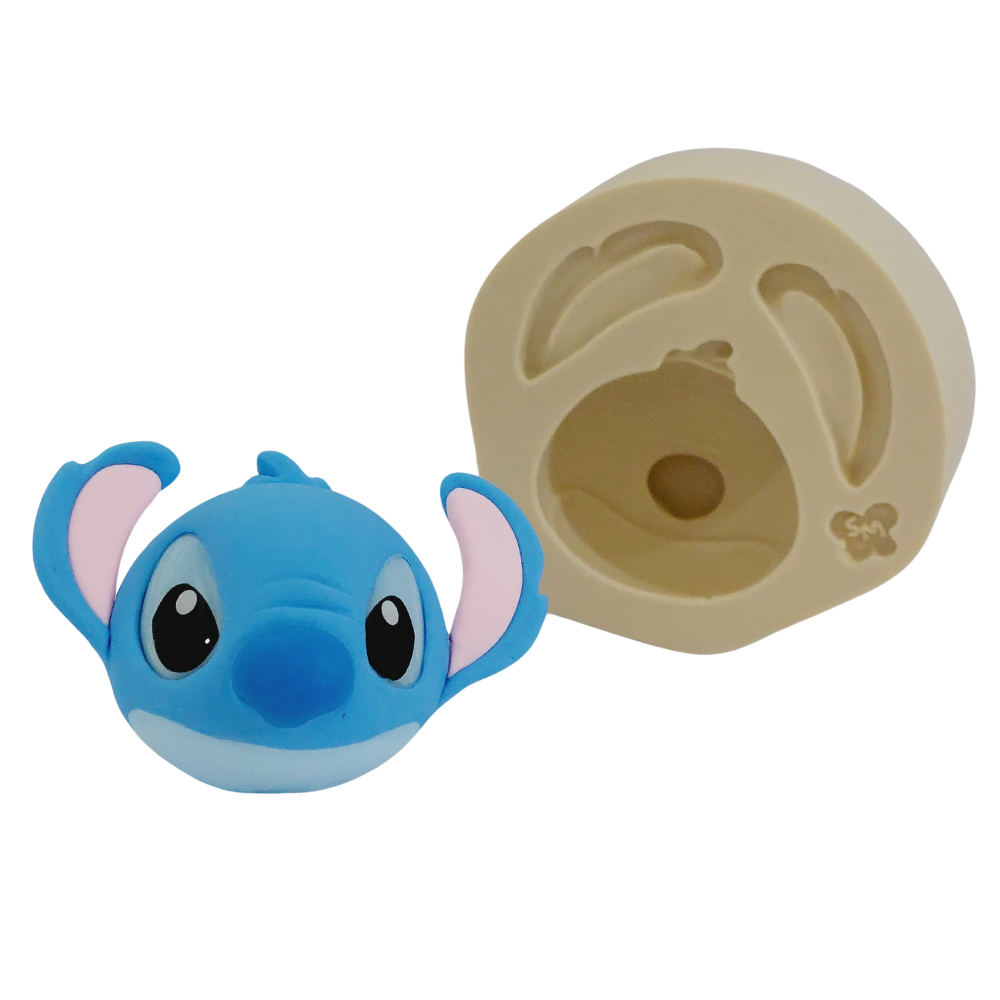 Molde de Silicone Cabeça Titi M - Cód 1432