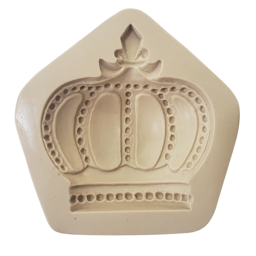 Molde de Silicone Coroa de Rei G   Cód 023
