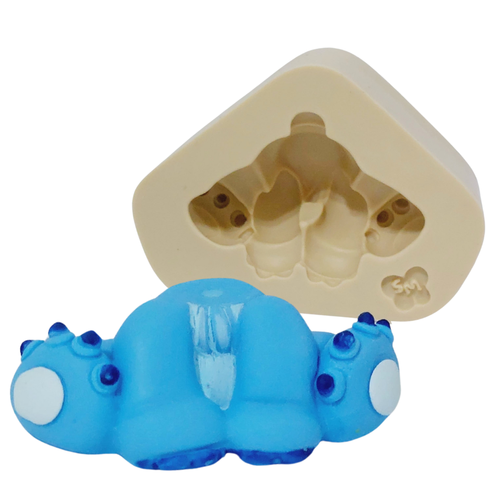 Molde de Silicone Corpinho Titi Sentado M  - Cód 1433