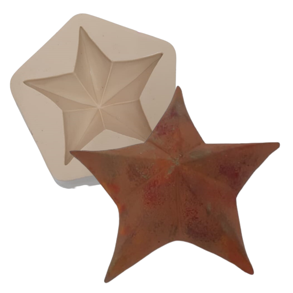 Molde de Silicone Estrela M