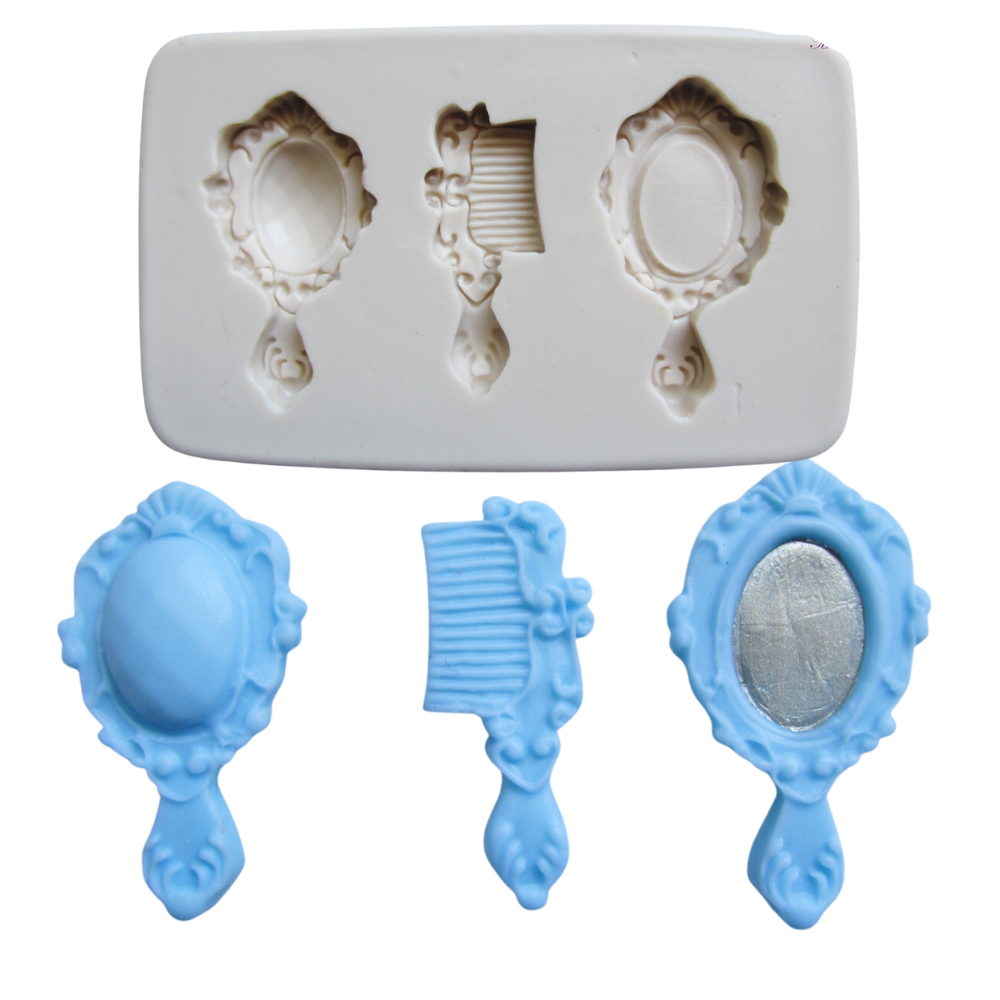 Molde de silicone - Kit Beleza cod 177