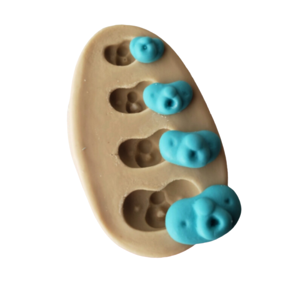 Molde de Silicone Kit Chupetas - Cód 097