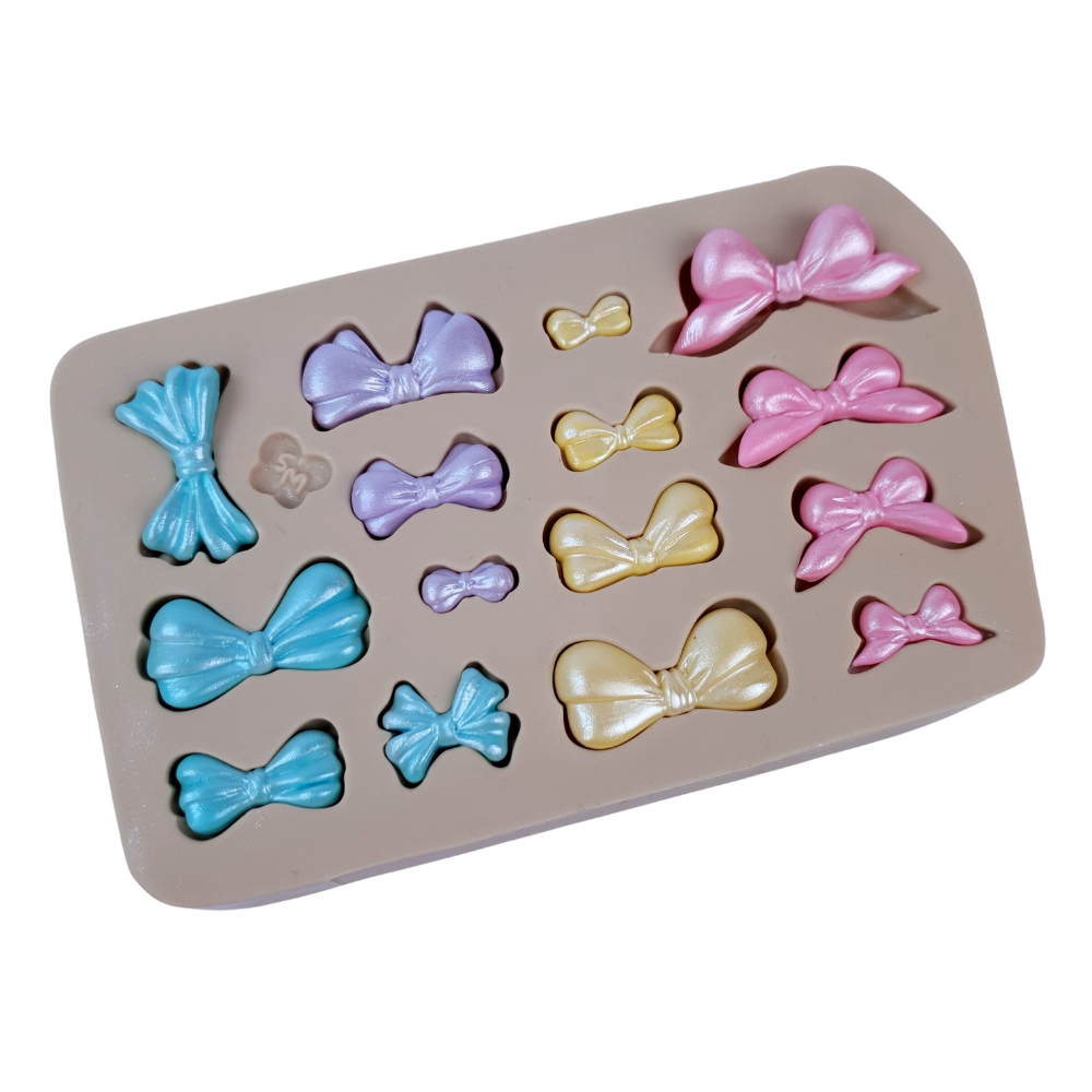 Molde de Silicone Lacinhos Mania - Cód 953