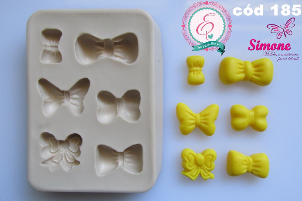 Molde de silicone - Lacinhos Paixão cod 185