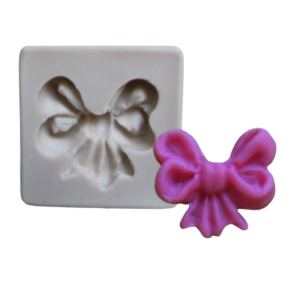 Molde de Silicone Laço Duplo - Cód 074