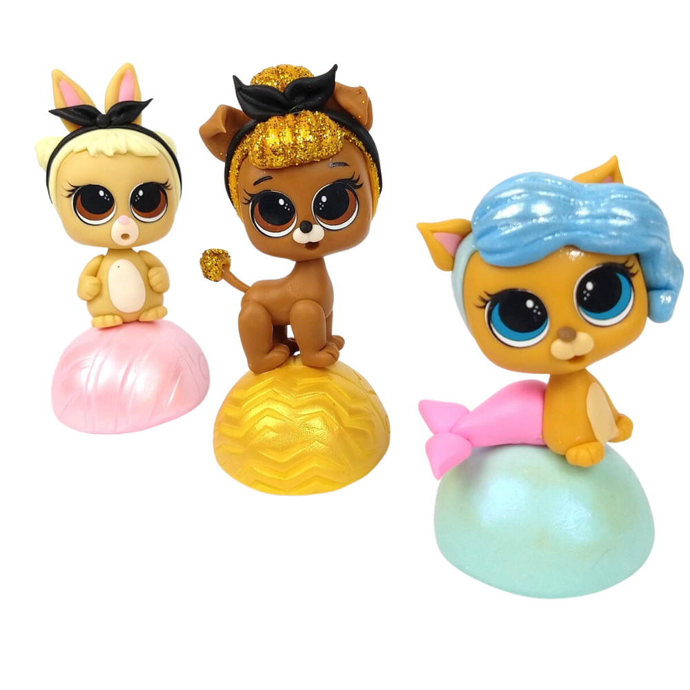 Molde de Silicone Lou Pets