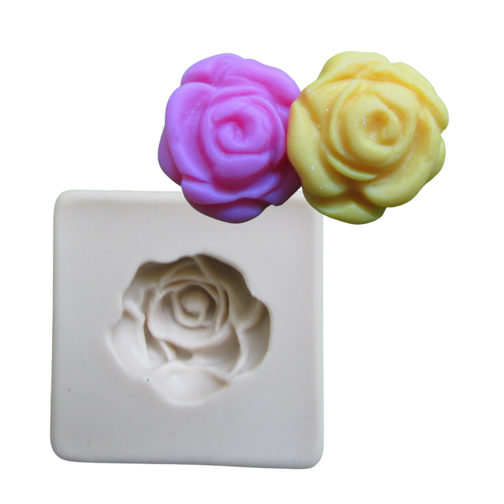 Molde de Silicone Mini Rosa - Cód 030
