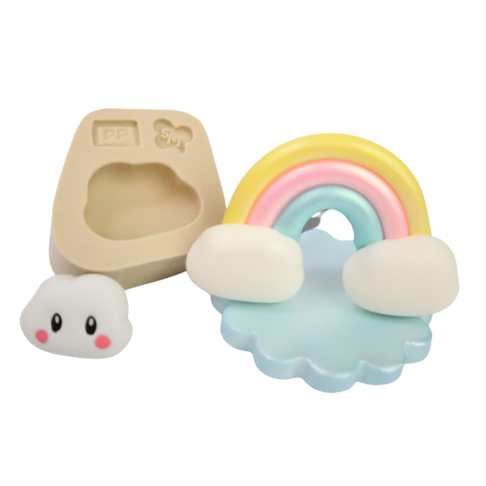 Molde de Silicone Nuvem Kawai - PP - Cód 1058