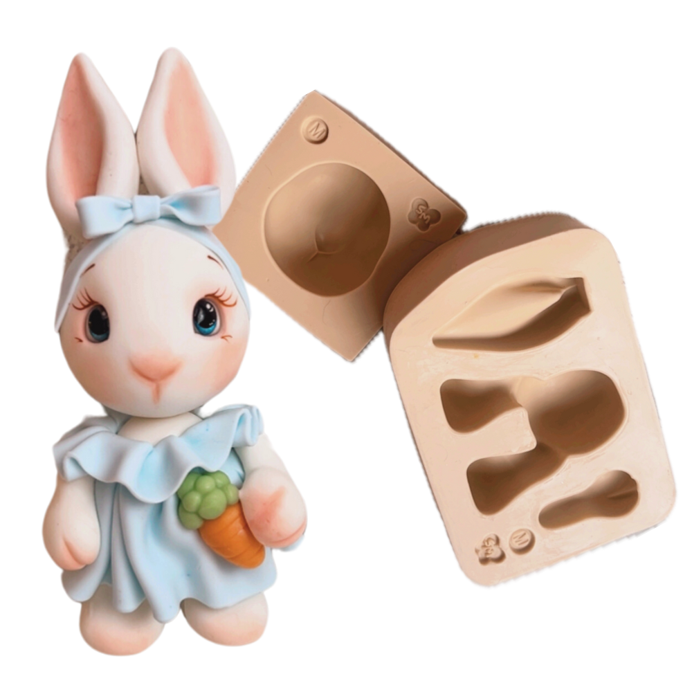 Molde de Silicone Pascoelho M - cod 1427