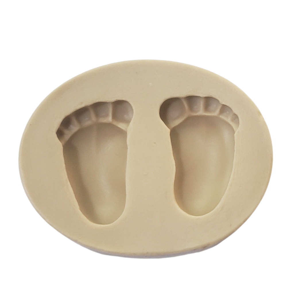 Molde de Silicone Pé Mini - Cód 037