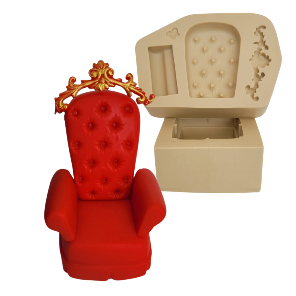 Molde de Silicone Poltrona - Cód 1366
