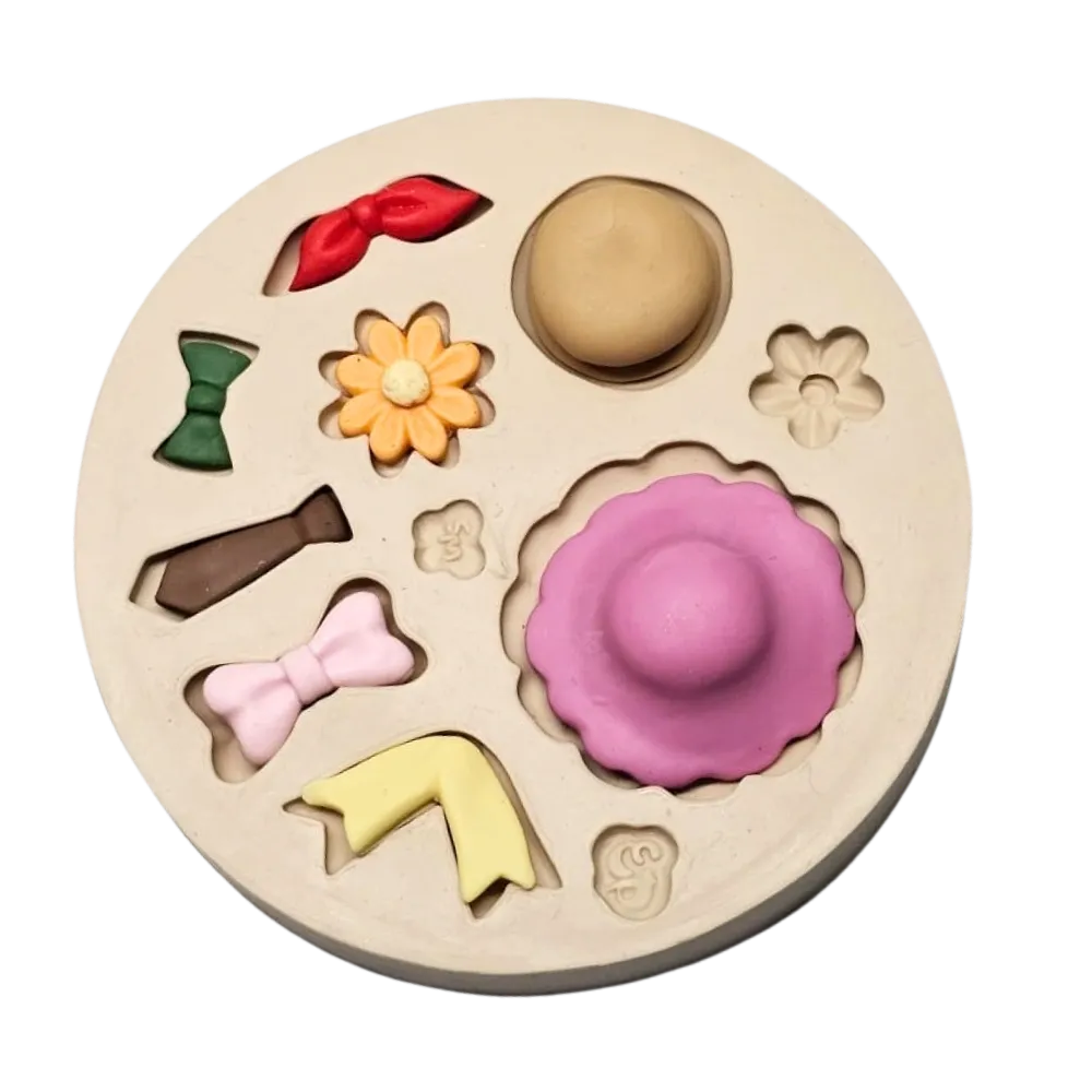 Molde de Silicone Acessórios Patinho Paixão - Cód 2345