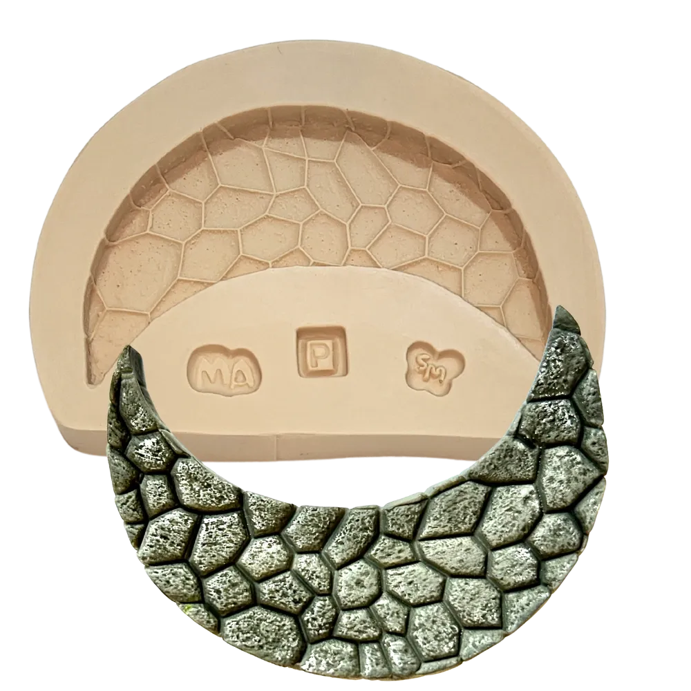 Molde de Silicone Base Tapa Ervas Pedra P - Cód 2359