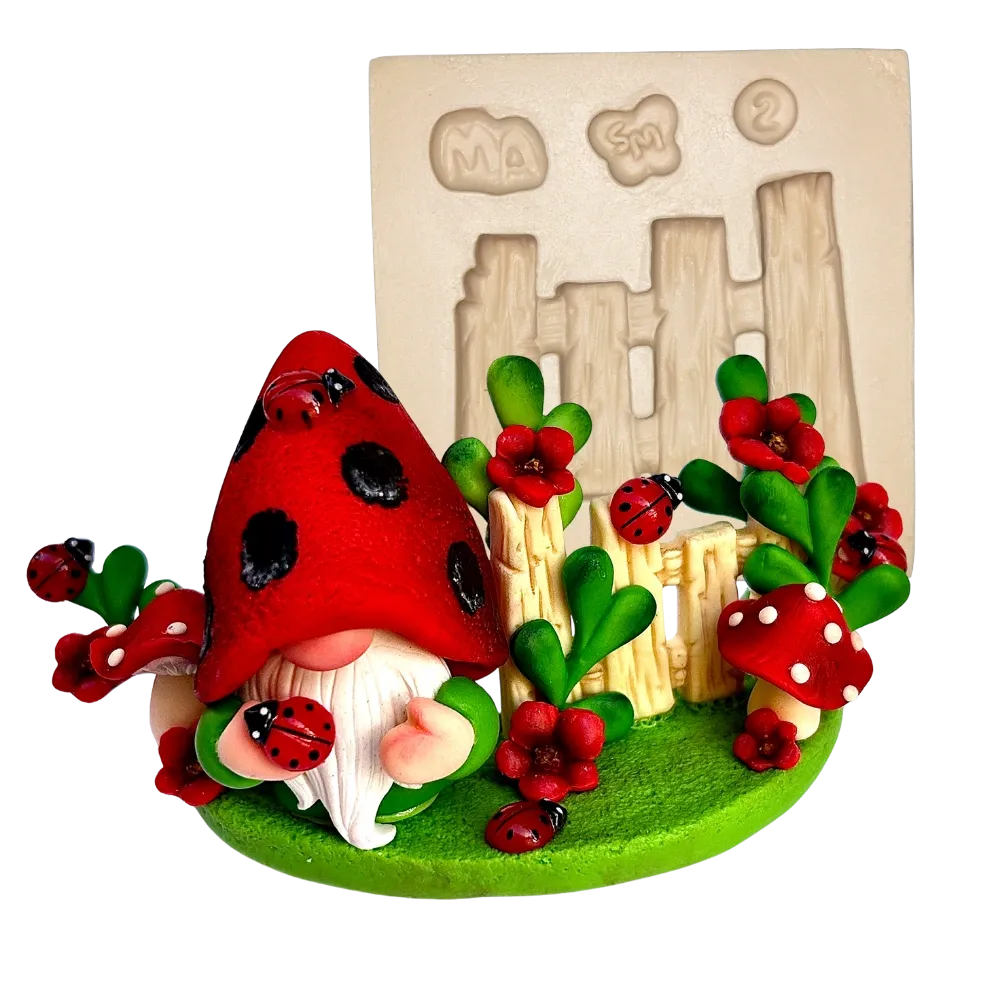 Molde de Silicone Cerquinha 2 - Cód 2364