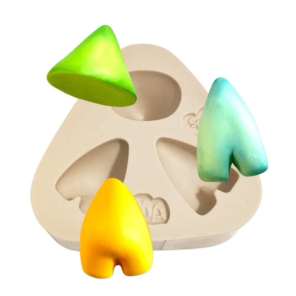 Molde de Silicone Fábrica de Gnomos - Corpinhos - Cód 2373