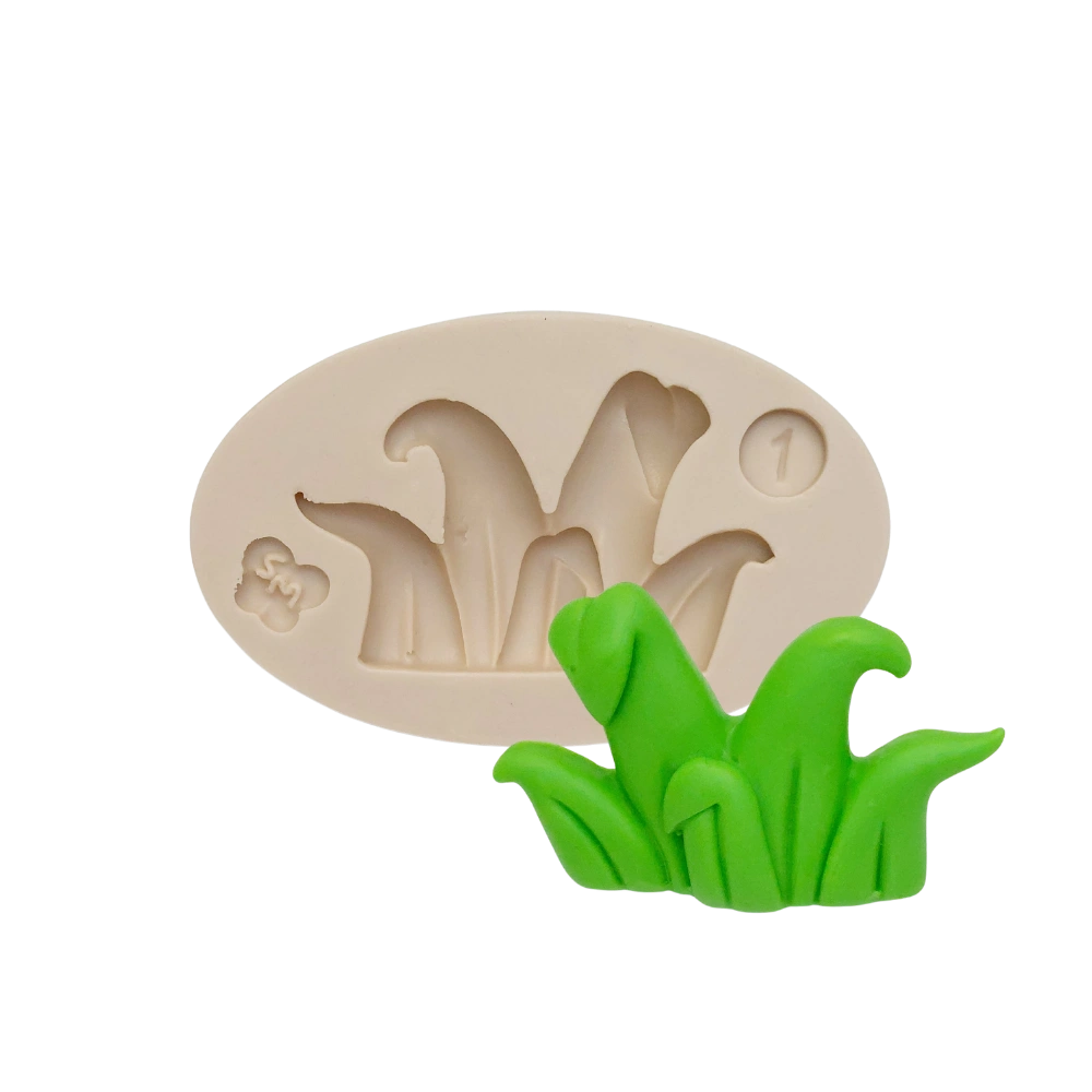 Molde de Silicone Graminha 1 - cód 2263