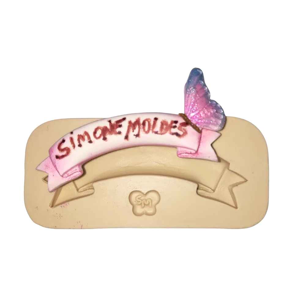 Molde de Silicone Mini Faixa Decorativa - Cód 2389