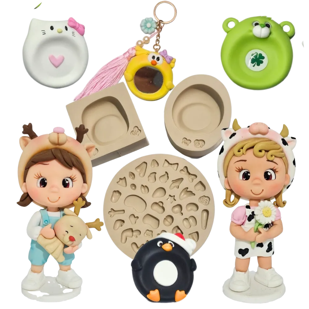 Molde de Silicone Pedras da Calma Paixão Combo - Cód 2332