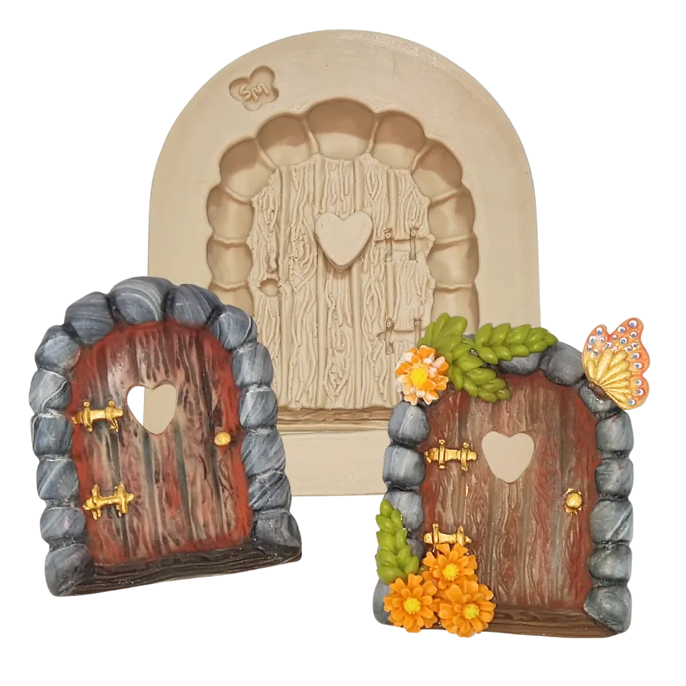 Molde de Silicone Portal da Fadas Coração - Cód 2381