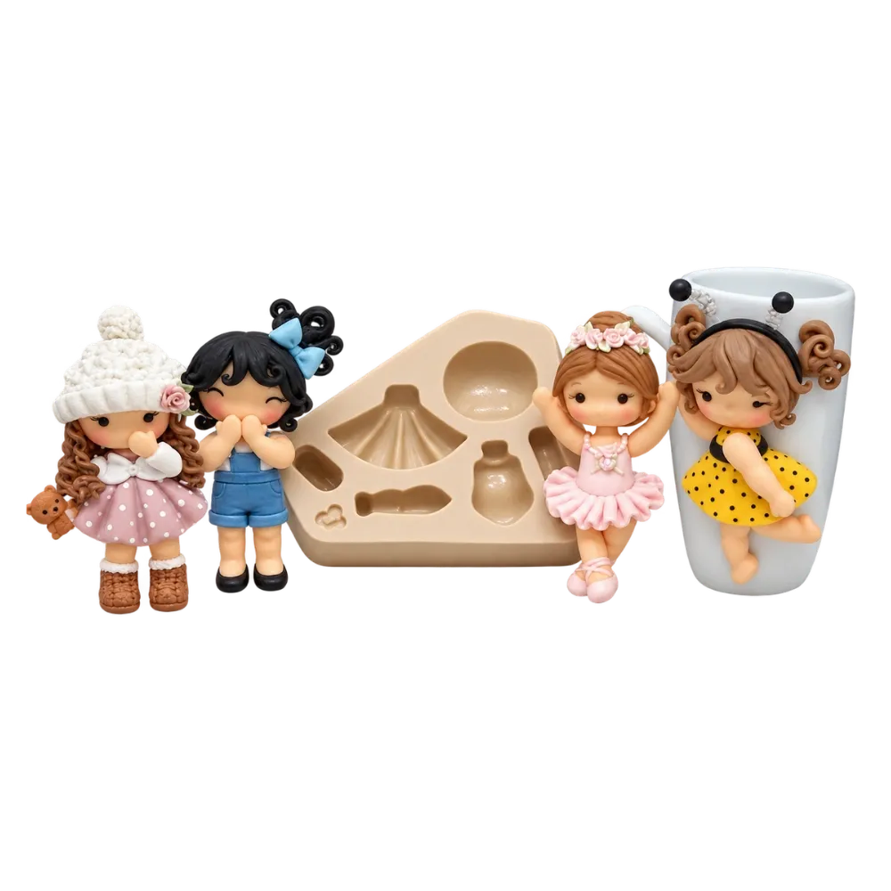 Molde de Silicone Russinha Doll - Cód 720