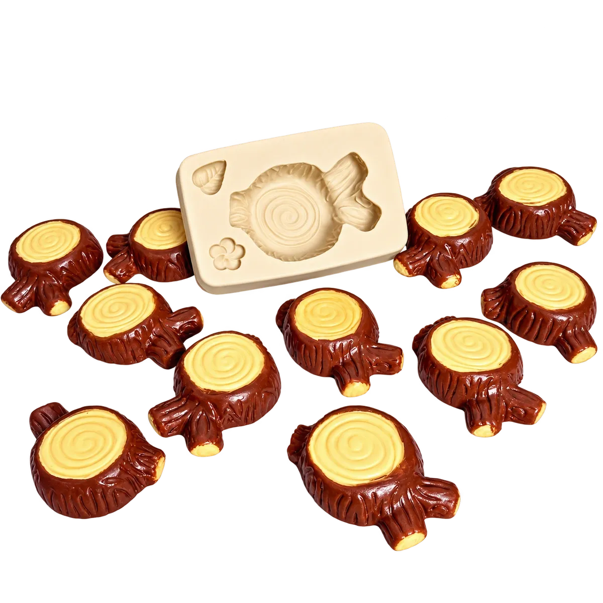 Molde de Silicone Tronco de Árvore - Cód 239