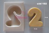 Molde de Silicone Número 2 GG - Cód 102