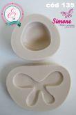 Molde de silicone - Cabeça e asa Borboleta cód 135
