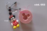 Molde de Silicone Rosto Ratinho/Ratinha - Cód 052