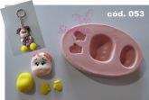 Molde de Silicone Kit Fofinho P - Cód 053