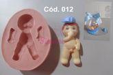 Molde de Silicone Bebê Pipi Cód 012