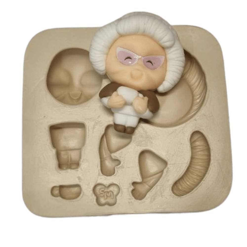 Molde de Silicone Aplique paixão nostalgia - cod 1553