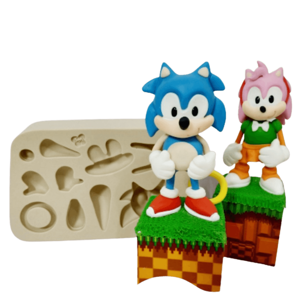 Molde de Silicone Azulzinho Veloz Paixão - Cód 1042