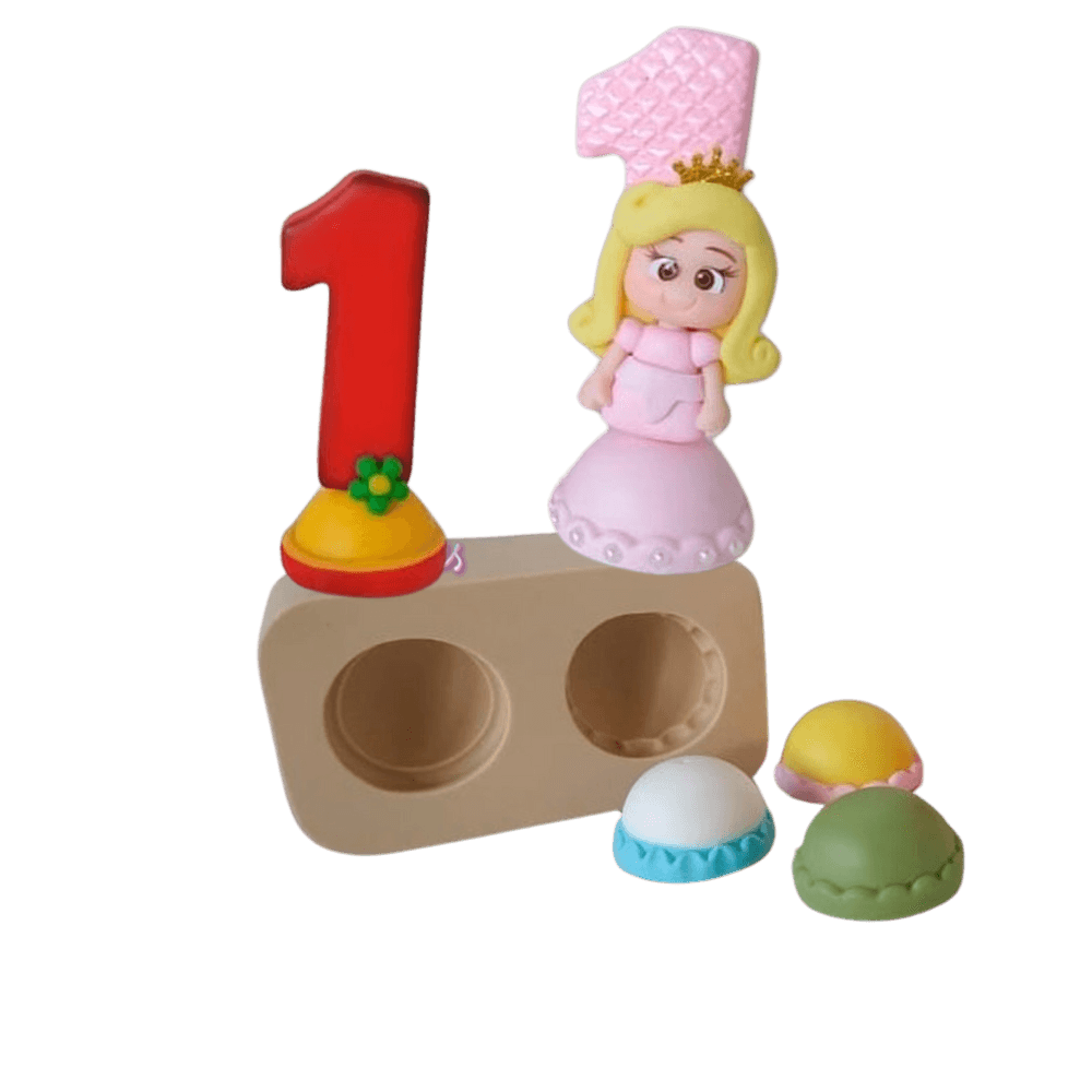 Molde de Silicone Base Bolinha