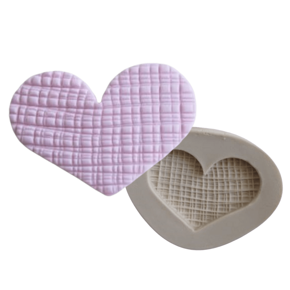 Molde de silicone - Base coração cód 158