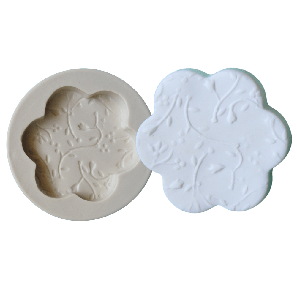 Molde de silicone - Base Flor Floral cód 170