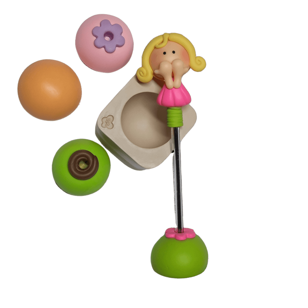 Molde de Silicone Base para Canetas e Velas Paixão - Cód 1038